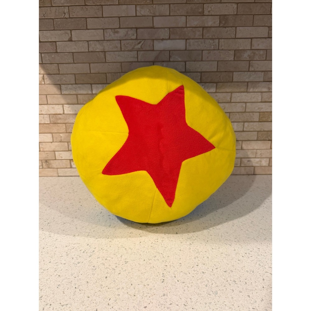 Disney Parks Toy Story Plush Yellow Blue Red Star Lucy Ball Pixar 12 Inches